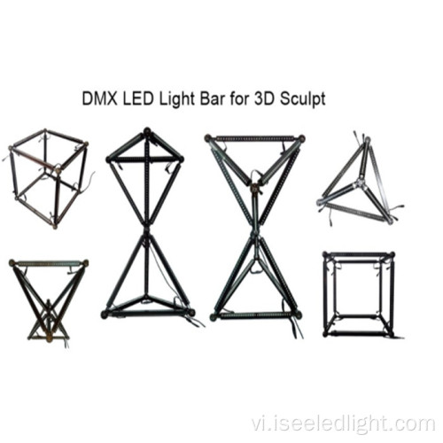 DMX Control RGB Madrix Club Chiếu sáng ống